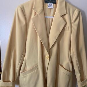 Classic Yellow Women's Blazer